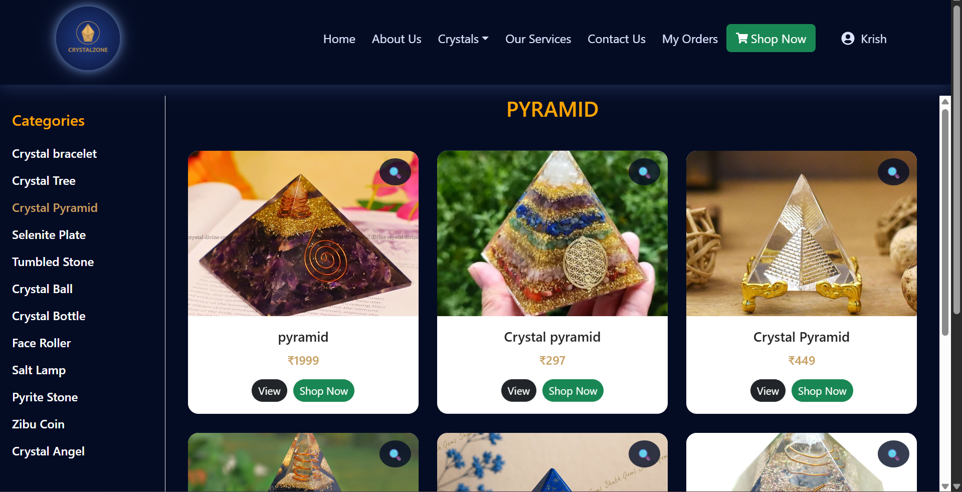 CrystalZone Project